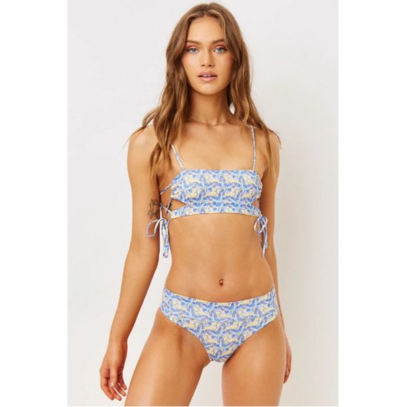 💕FRANKIE'S BIKINIS💕 Gavin Cheeky Bikini Bottom ~ Monarch Butterflies XL NWT - Picture 9 of 11